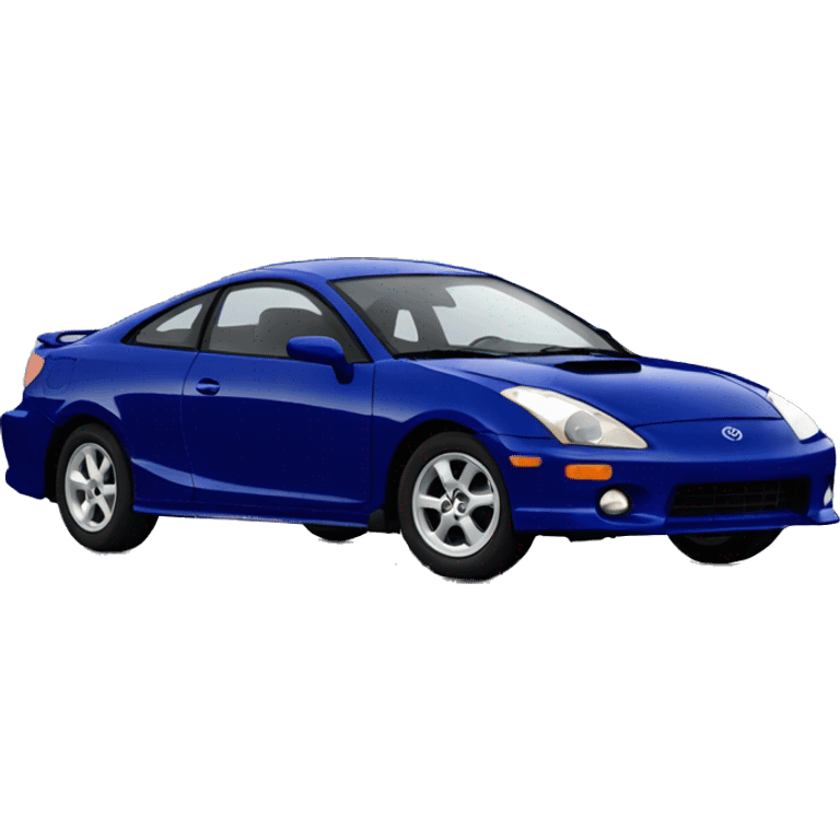 2001 toyota celica dark blue emoji