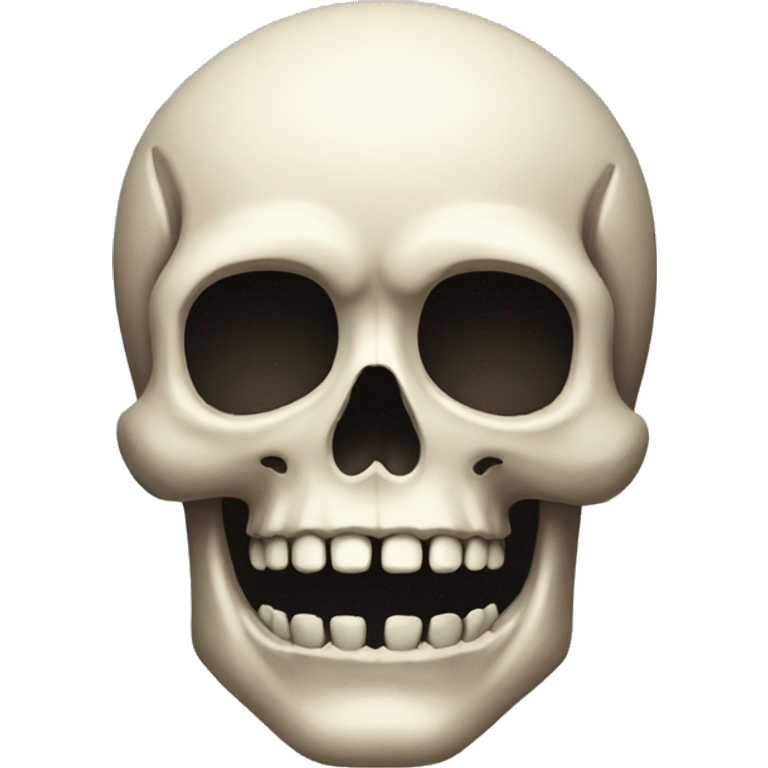 skull pixel emoji