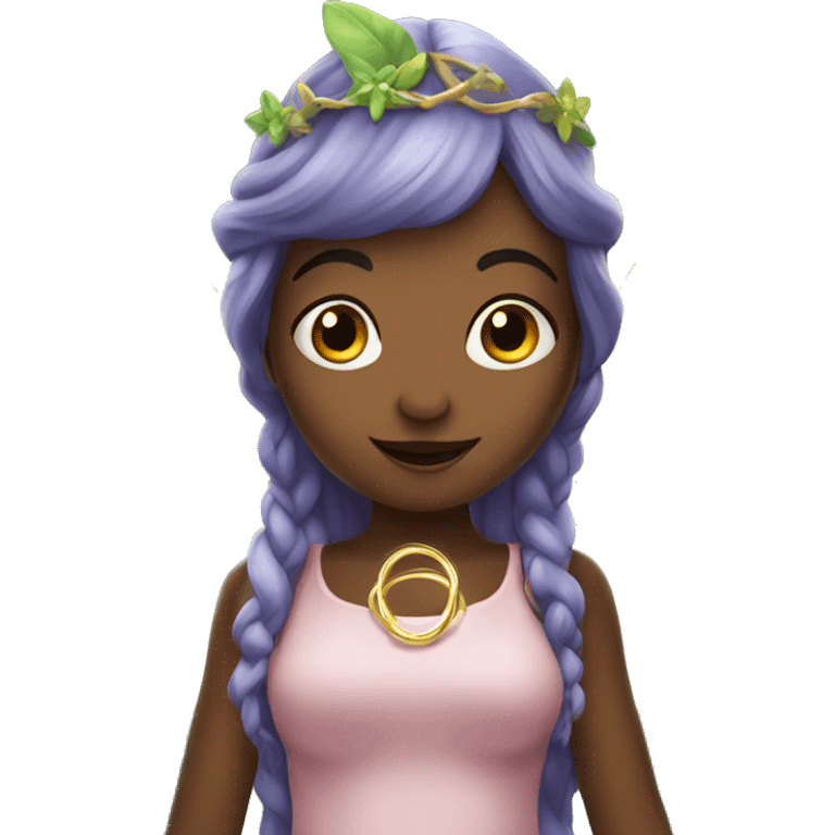 Fairy with rings emoji