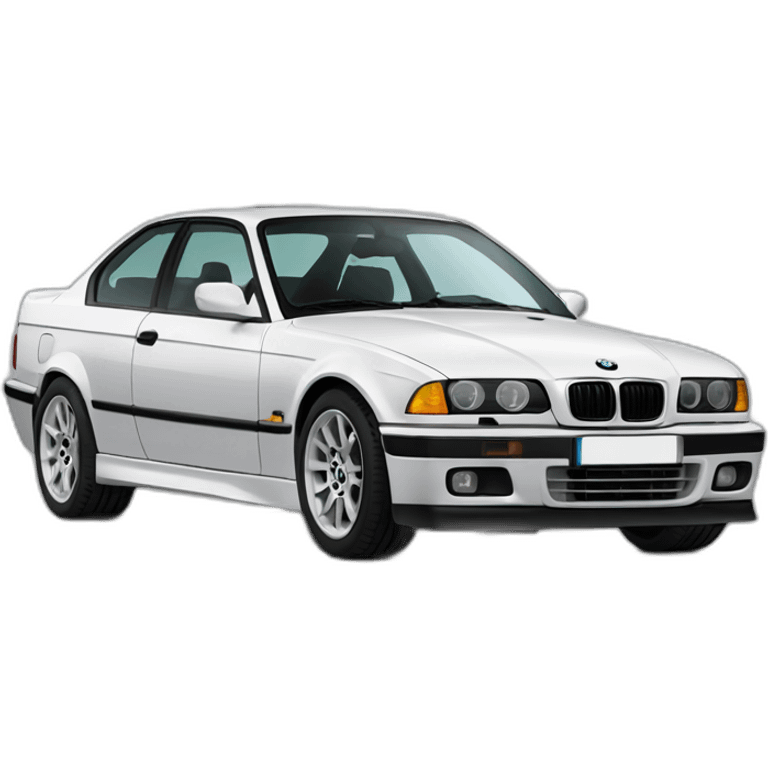 A BMW e36 325i emoji