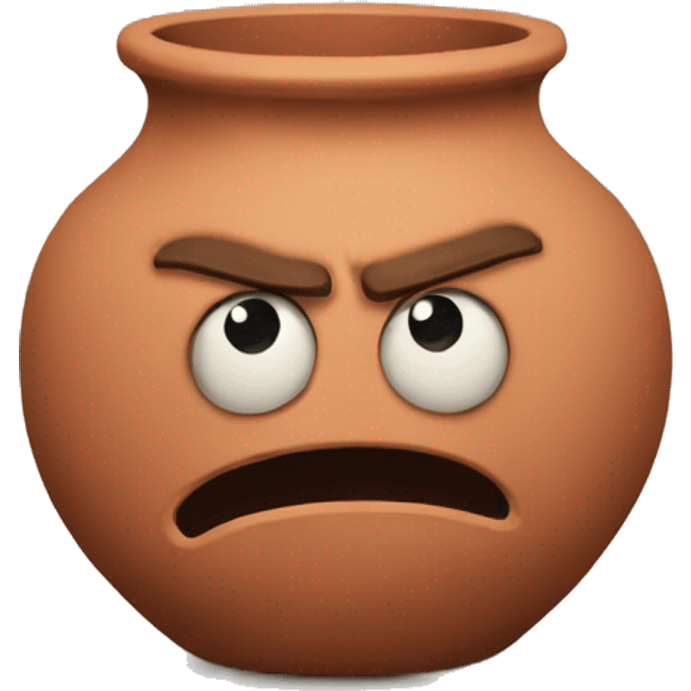 angry clay pot emoji