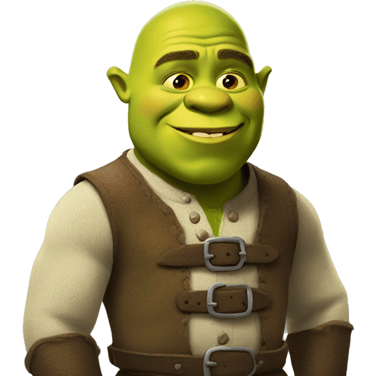 Shrek cute emoji