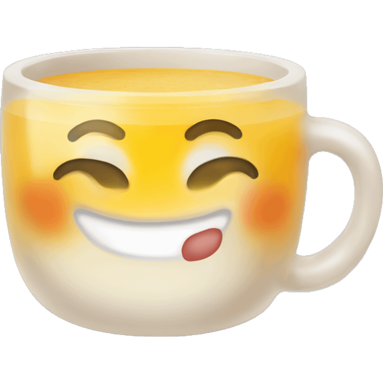 thumbs up mug of broth emoji