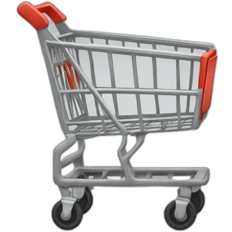 Shopping cart emoji