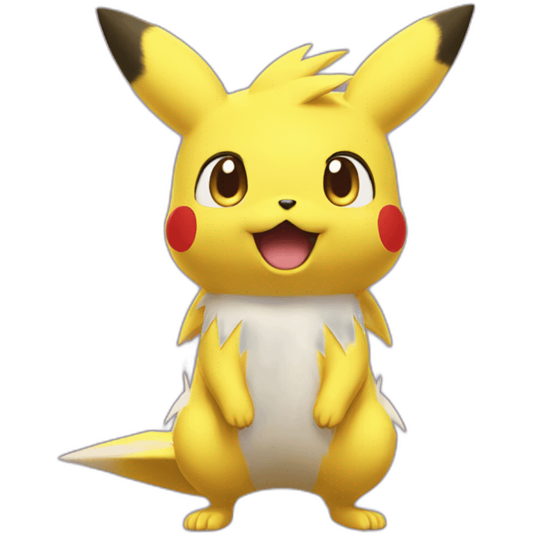 Sonic pikachu hybrid emoji