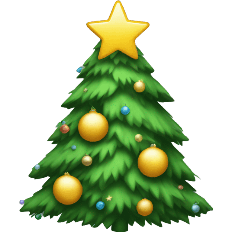 Christmastree emoji