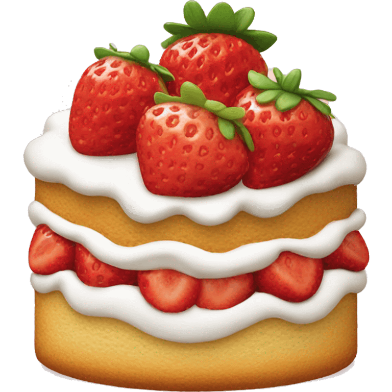 strawberry shortcake food  emoji