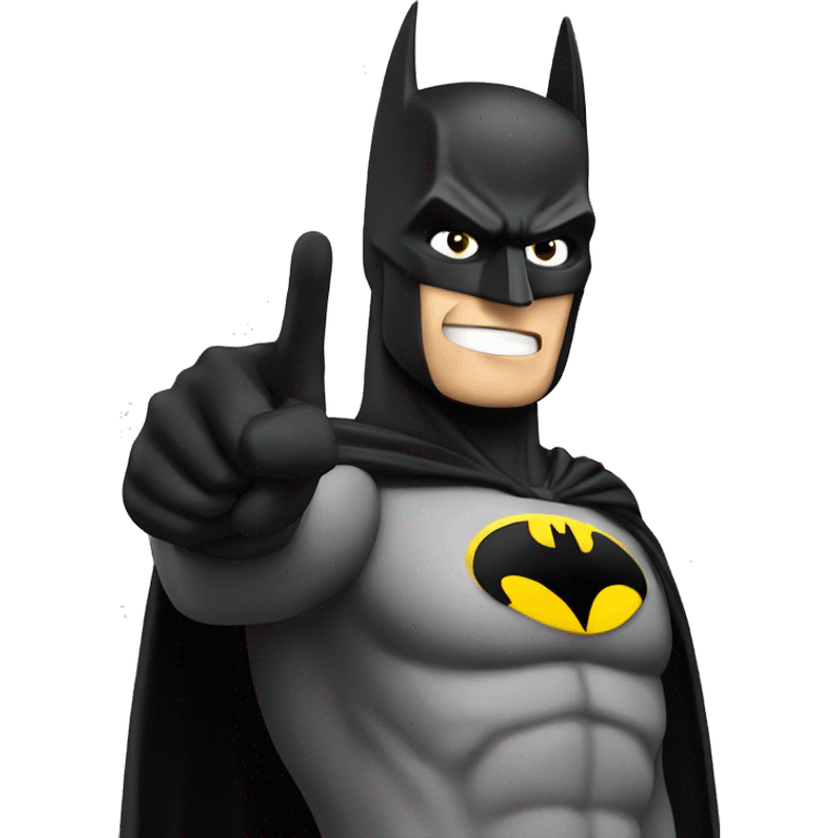 batman pointing at the viewer emoji