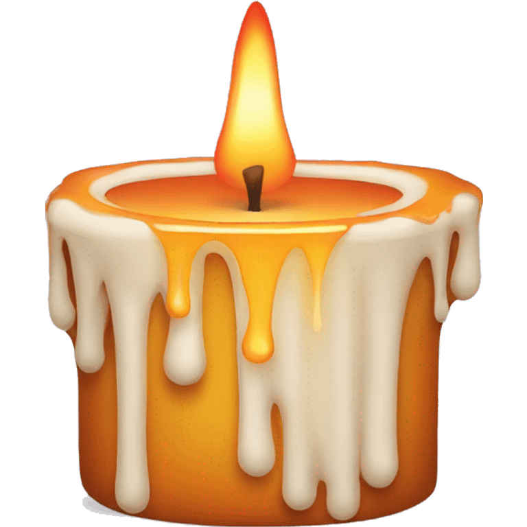 melting candle emoji