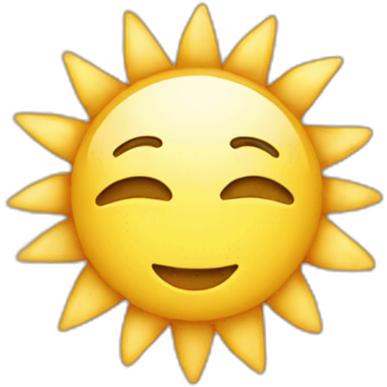 Soleil emoji