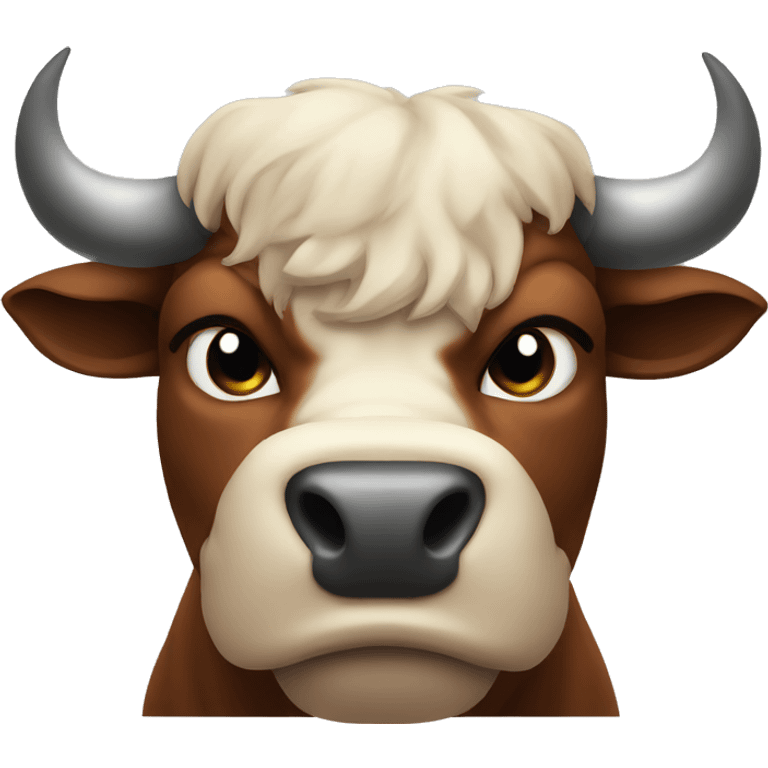 angry bull emoji