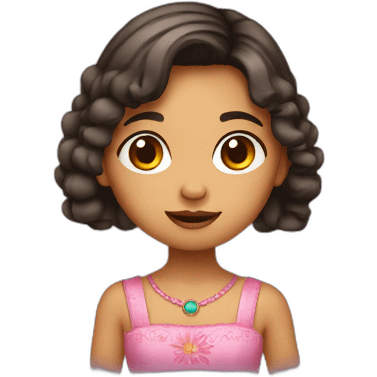 Petite fille mexicaine emoji