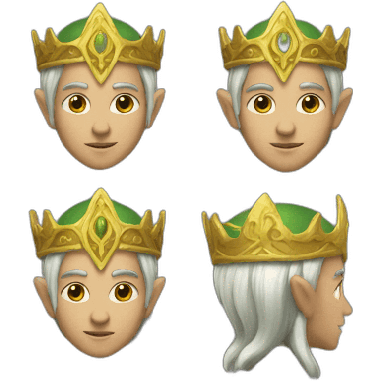 Tranduil elf king emoji