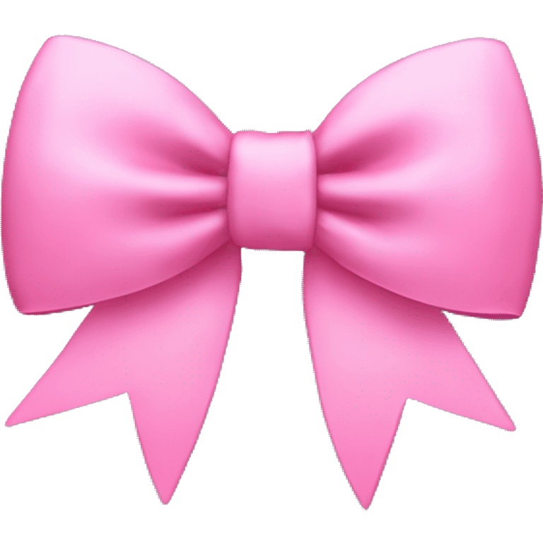 Coquette bow emoji