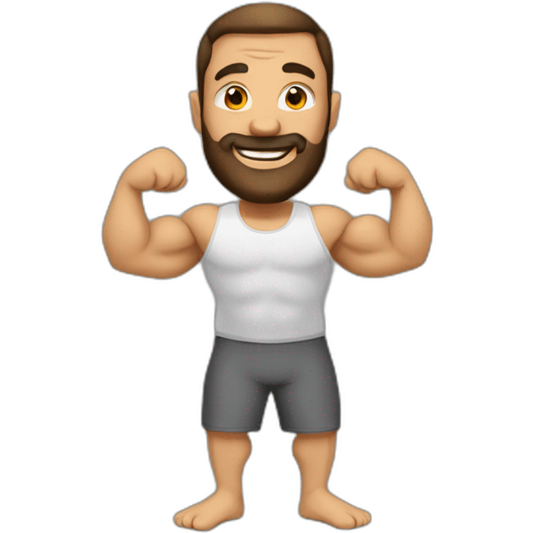 Man make crossfit emoji