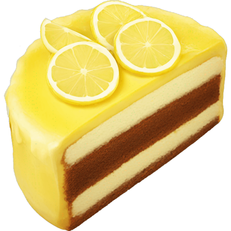 lemon cake emoji