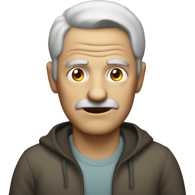 scary middle aged man emoji