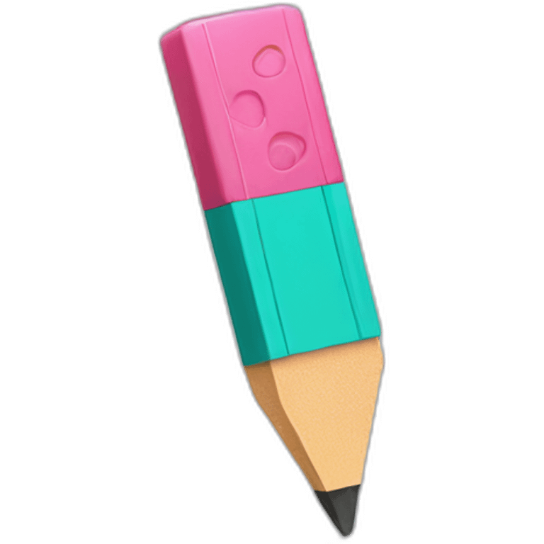 erase pencil eraser emoji