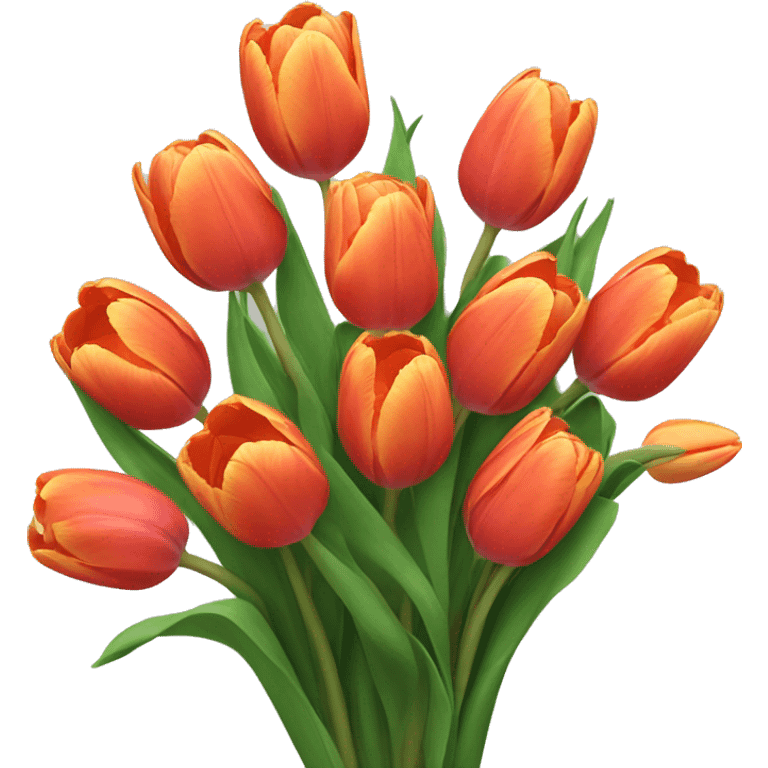 Bouquet of tulips emoji