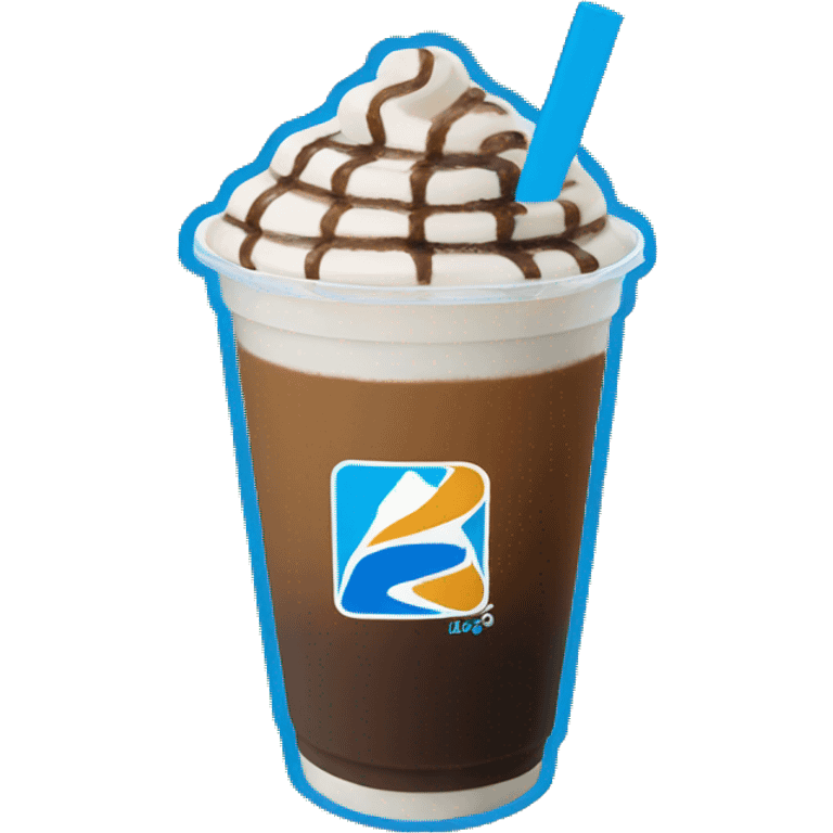 Dutch Bros iced coffee emoji