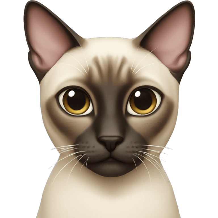 Siamese cat emoji