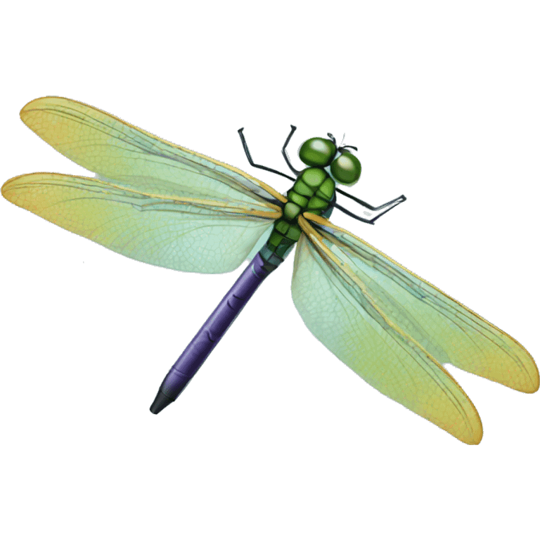 pen dragonfly emoji emoji