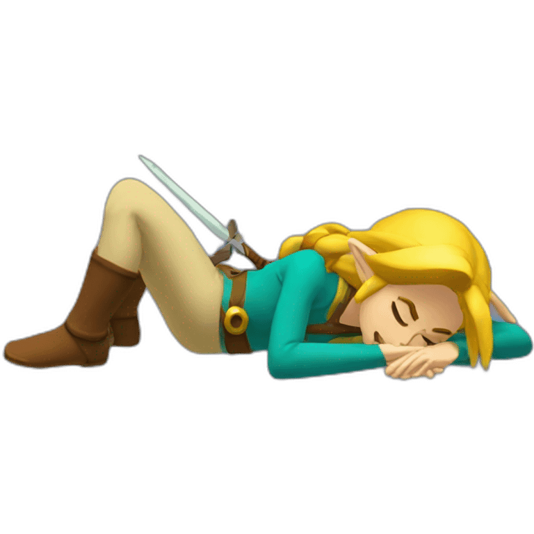 Zelda qui dort emoji