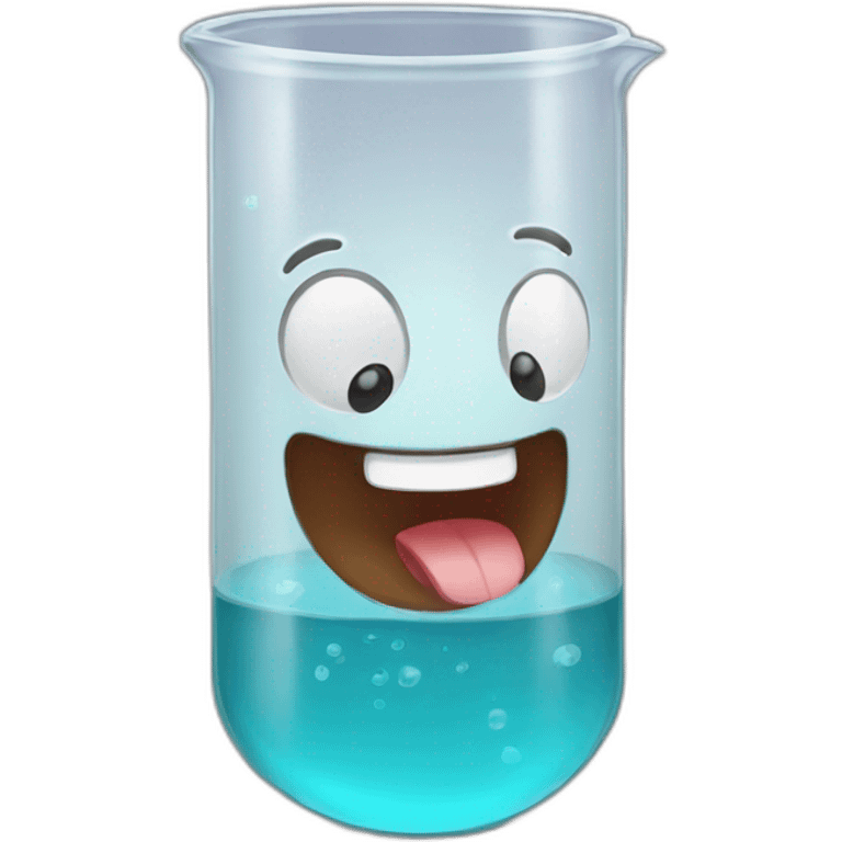 lab beaker laughing  emoji