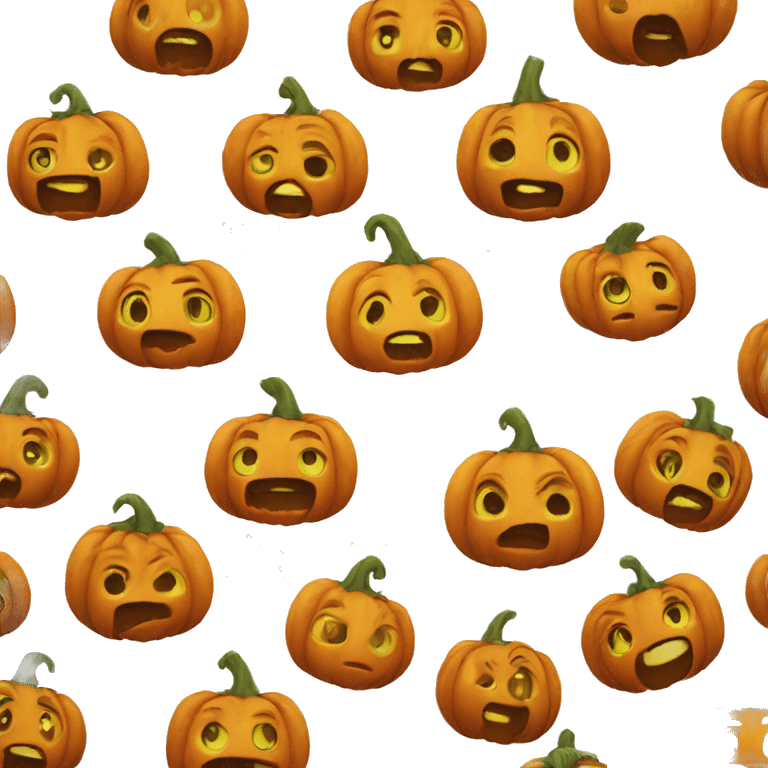 dumb ahh pumpkin emoji