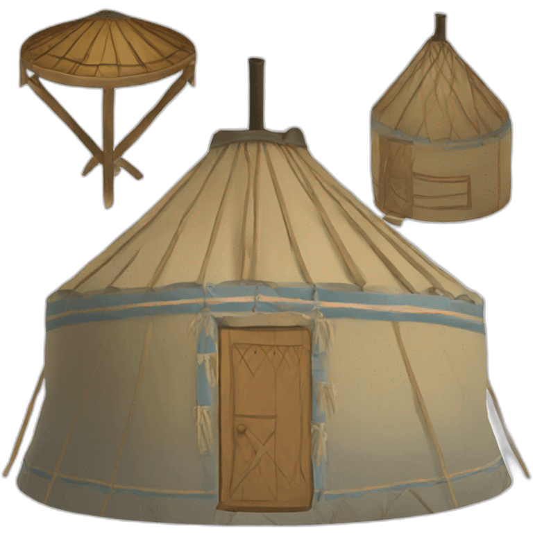 kyrgyz yurt emoji