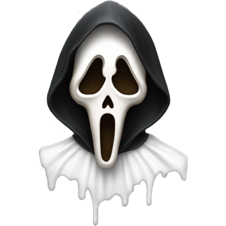 ghostface from scream movie emoji