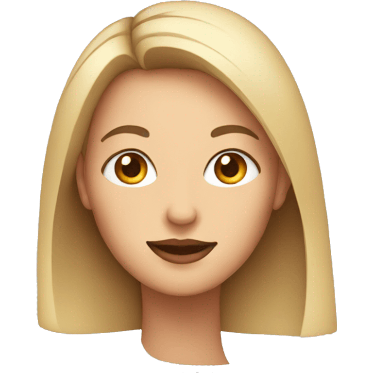 woman's face with only eyes showing emoji