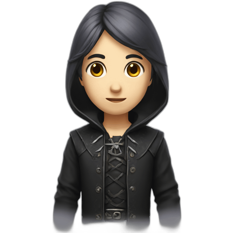 character from gothic game emoji