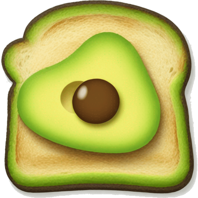 avacado toast  emoji