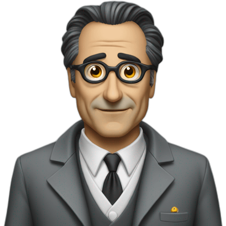 Andy Garcia evil scientist emoji