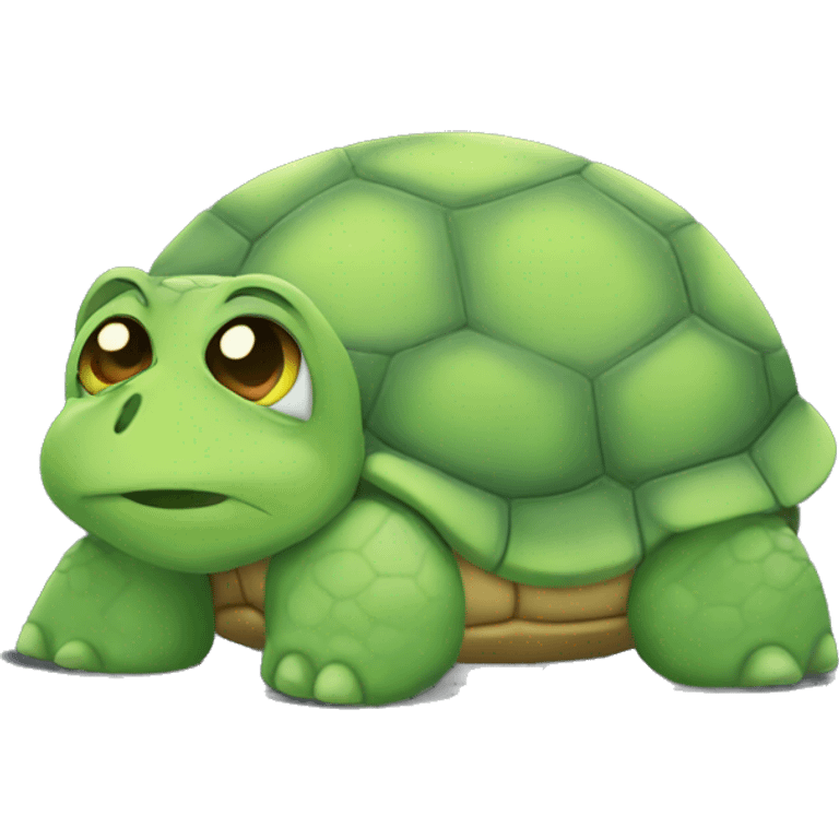 A turtle that is sad emoji