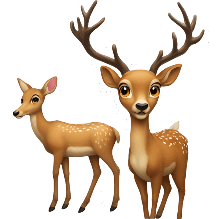 a pegas but a deer emoji