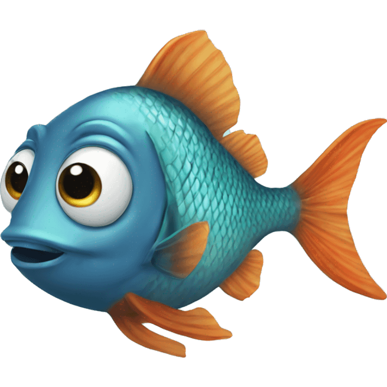 fish with ha emoji