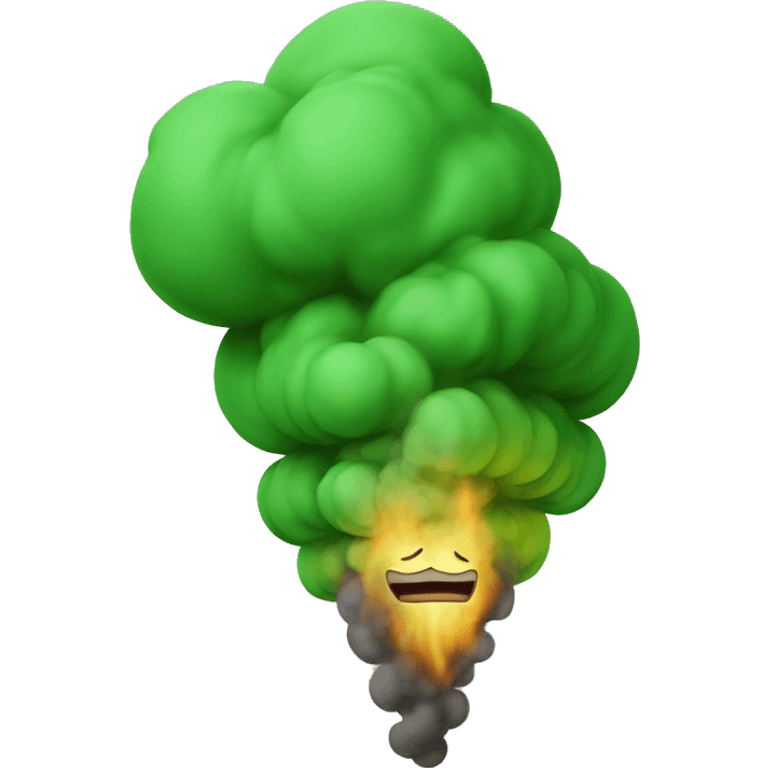 green smoke emoji