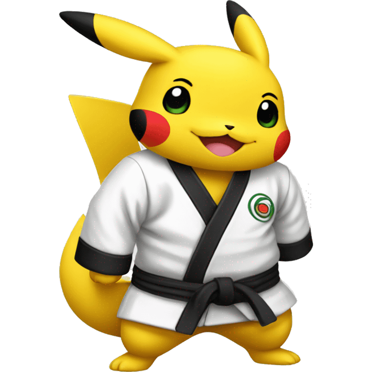 pokemon in jujitsu gi  emoji