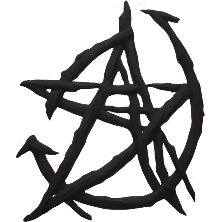 Anarchy symbol emoji