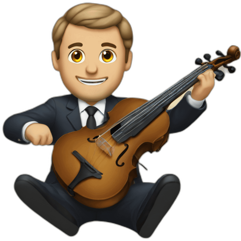 macron en string emoji