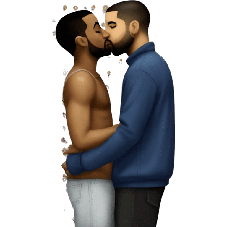 drake kissing kendrick emoji