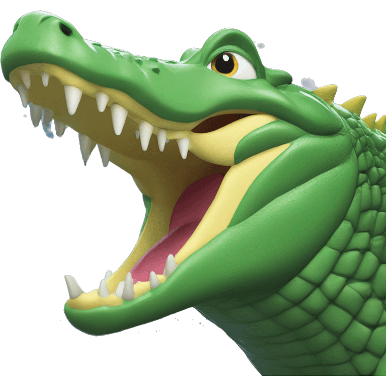 Crocodile on bloomberg terminal emoji