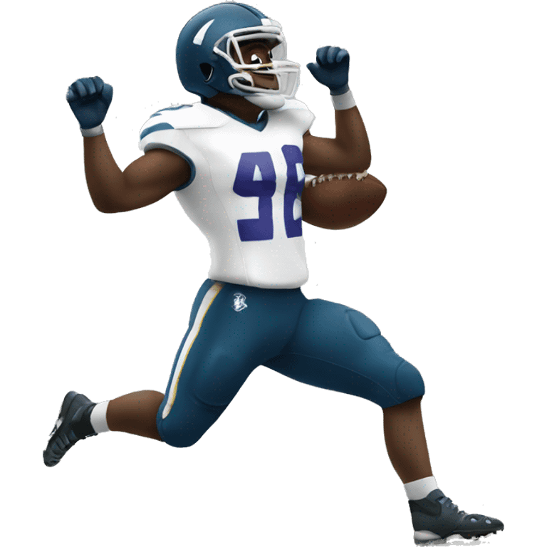 football touchdown celebration emoji