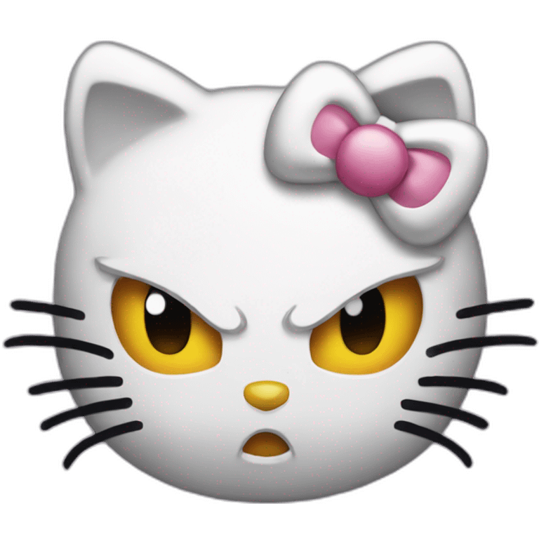 Hellokitty angry emoji