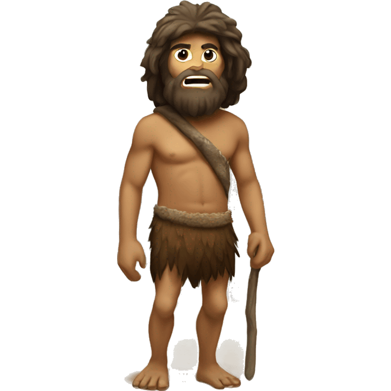 Caveman stand emoji