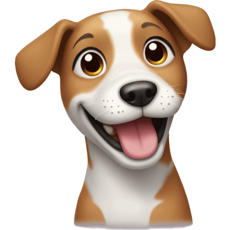 dog smiling  emoji