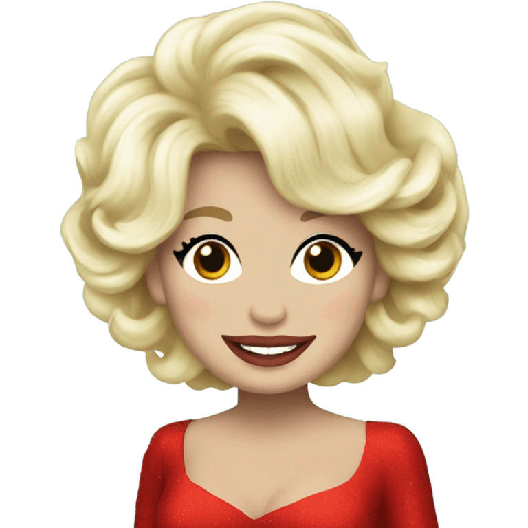 Dolly Parton Christmas  emoji