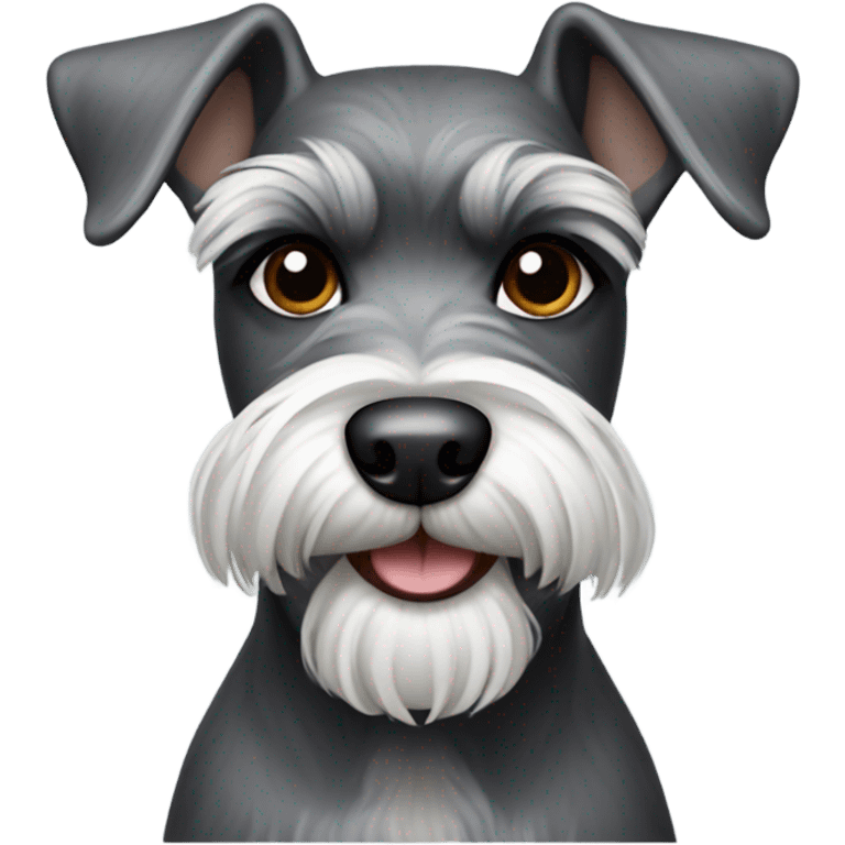 Miniature Schnauzer dog emoji